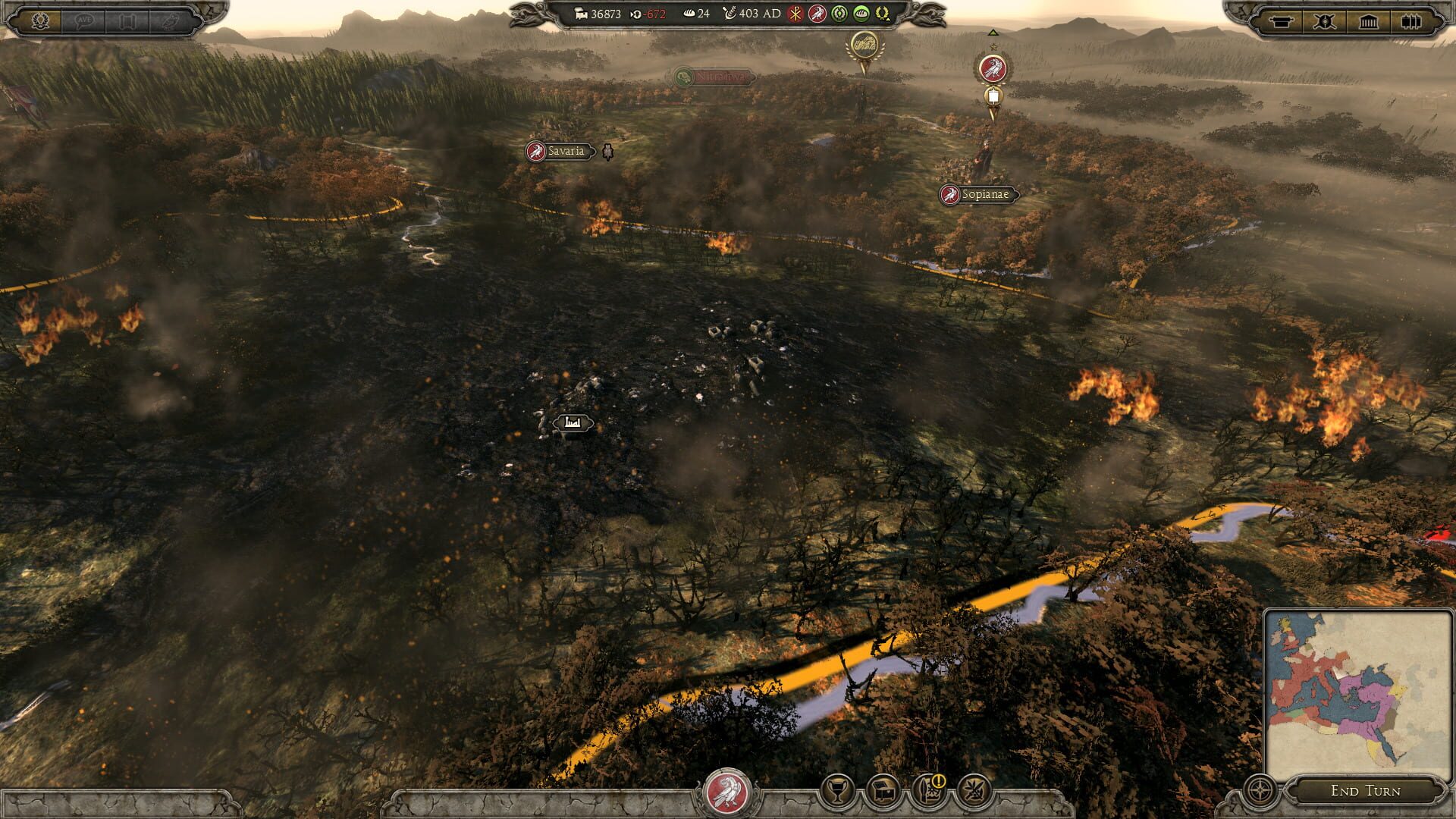 Screenshot for Total War: Attila