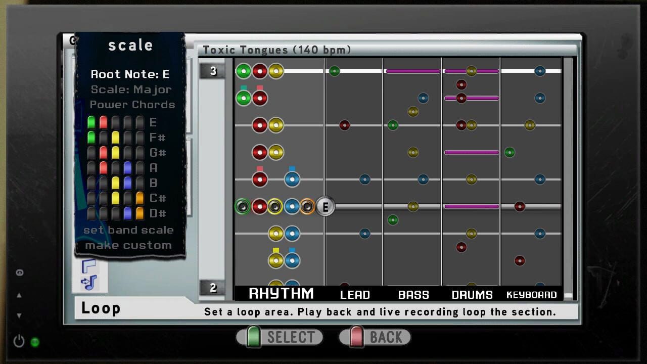 Screenshot for Guitar Hero World Tour
