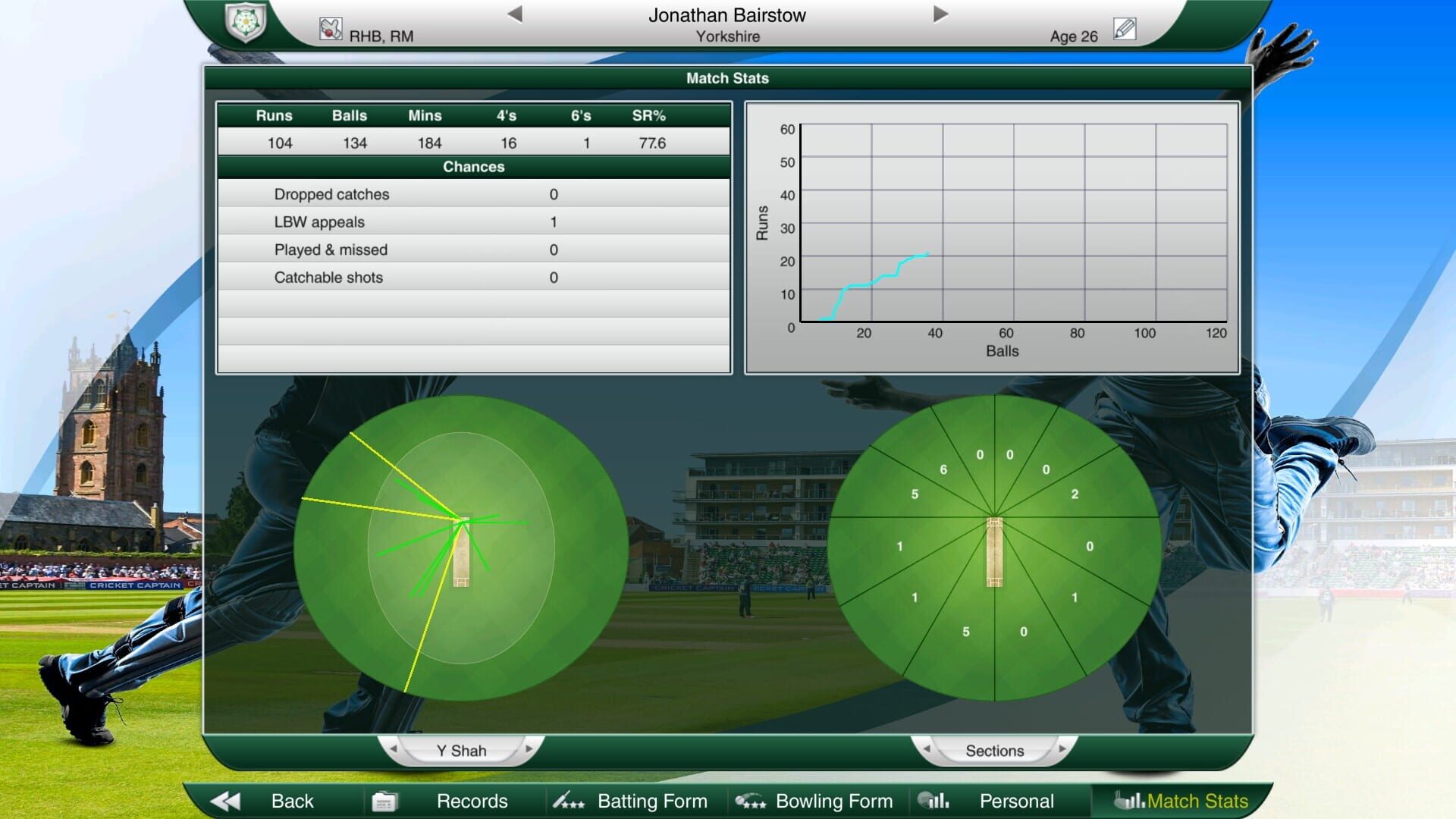 Screenshot for Cricket Captain 2016