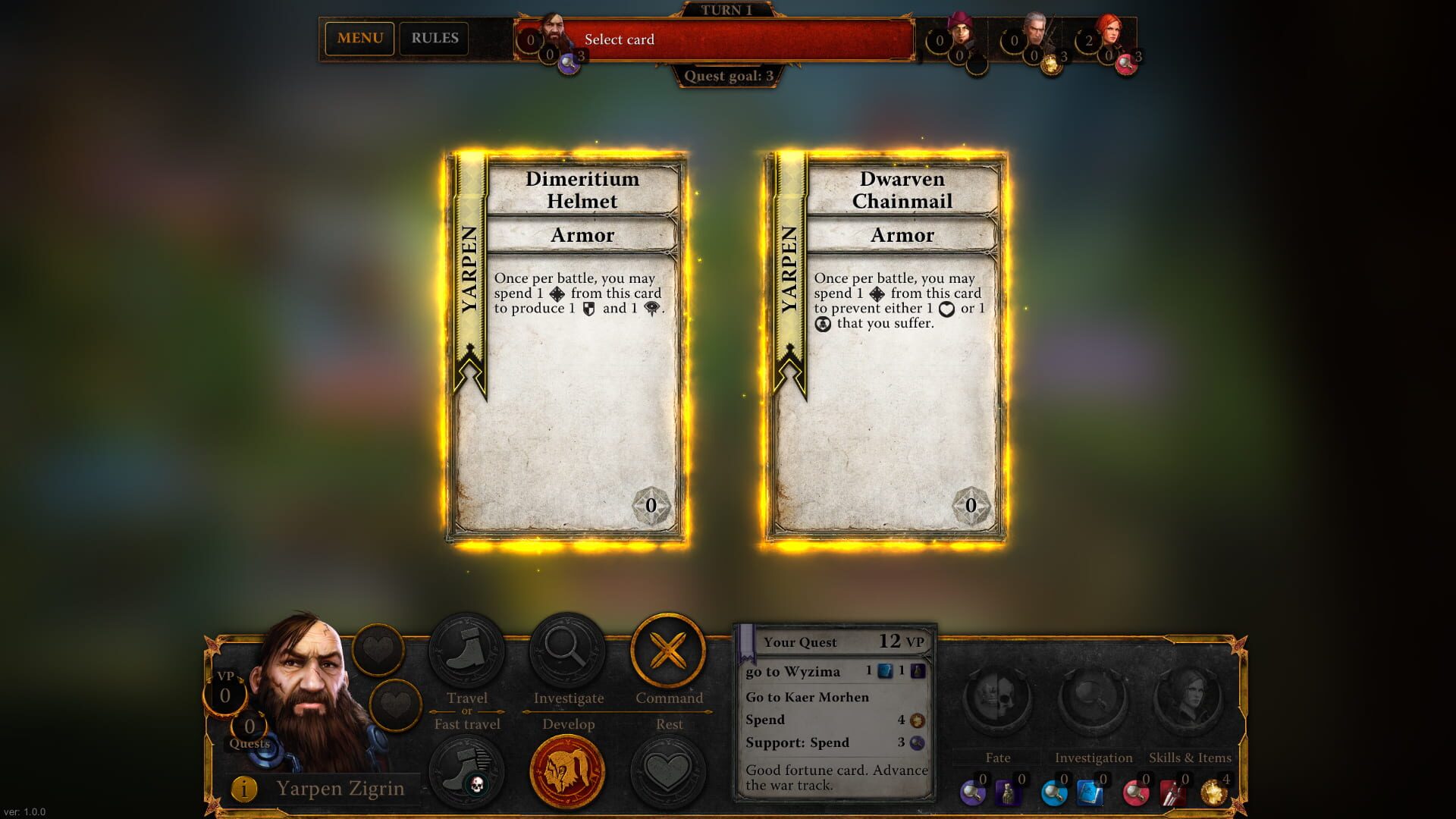 Screenshot for The Witcher: Adventure Game