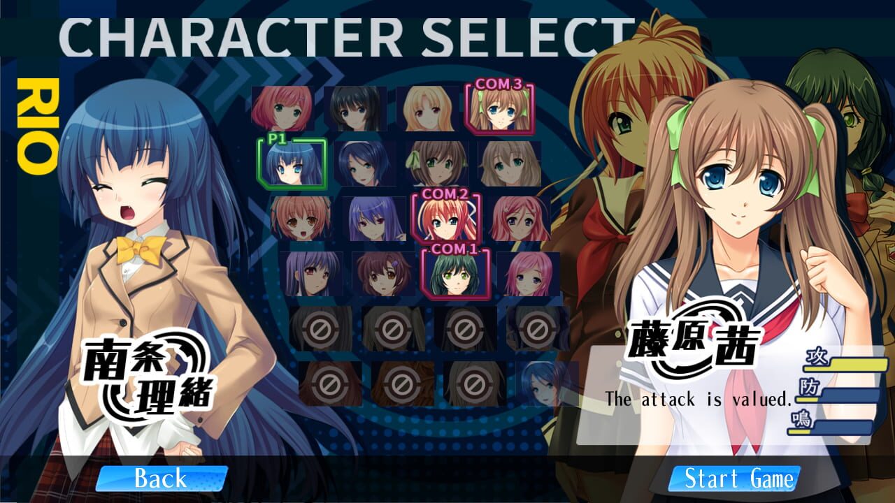Screenshot for Mahjong Pretty Girls Battle