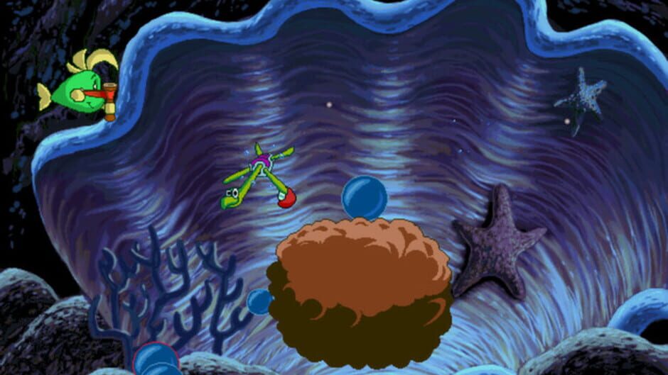 Screenshot for Freddi Fish and Luther's Water Worries