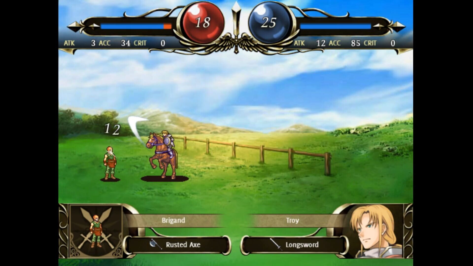 Screenshot for Vestaria Saga I: War of the Scions