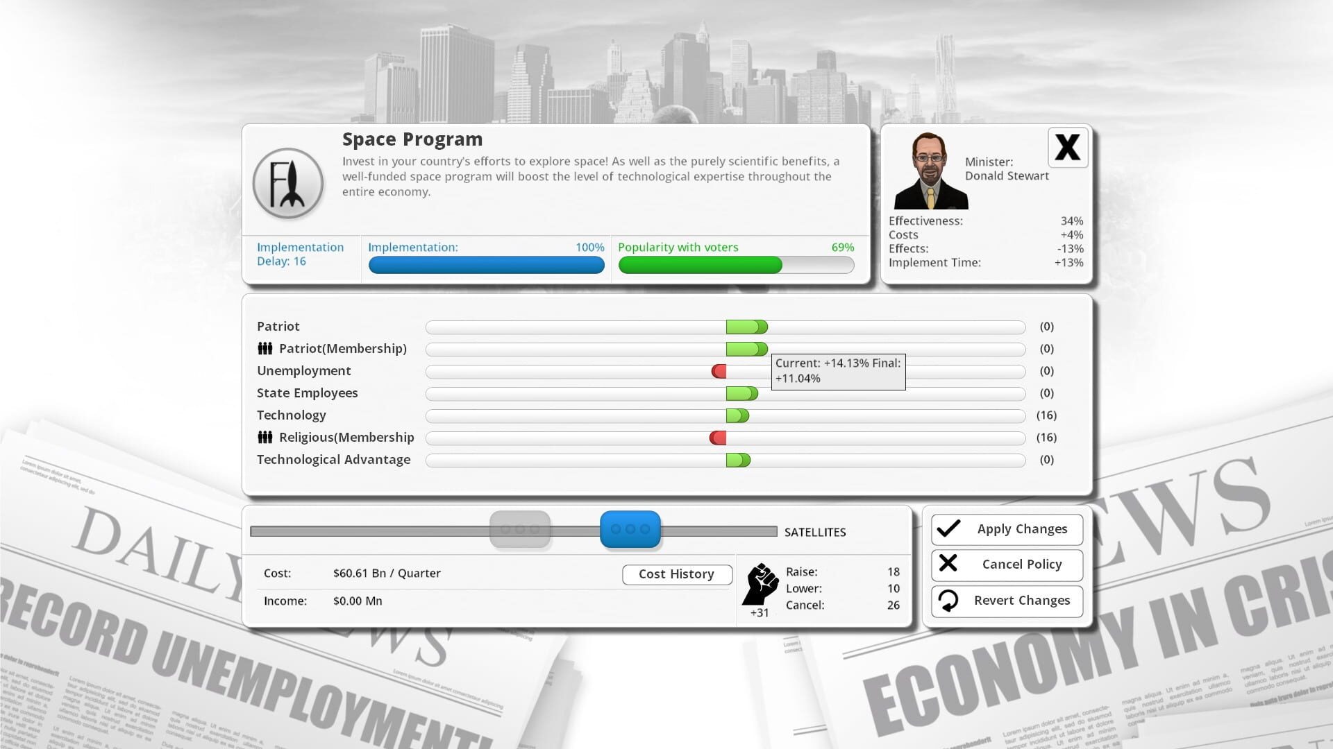 Screenshot for Democracy 3