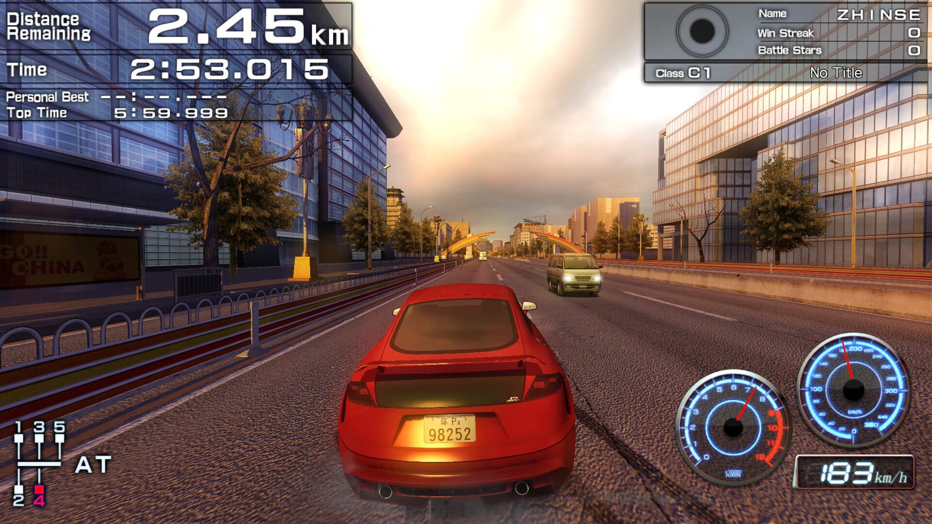 Screenshot for Fast Beat Loop Racer GT