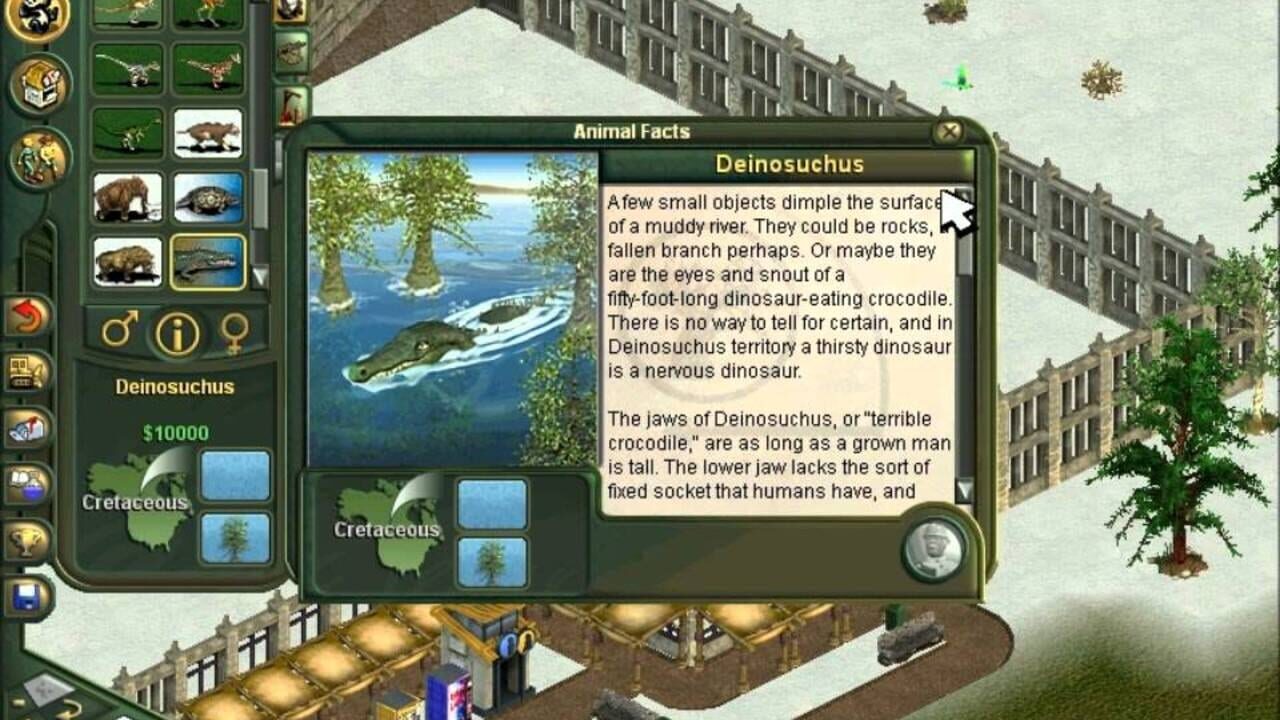 Screenshot for Zoo Tycoon: Dinosaur Digs