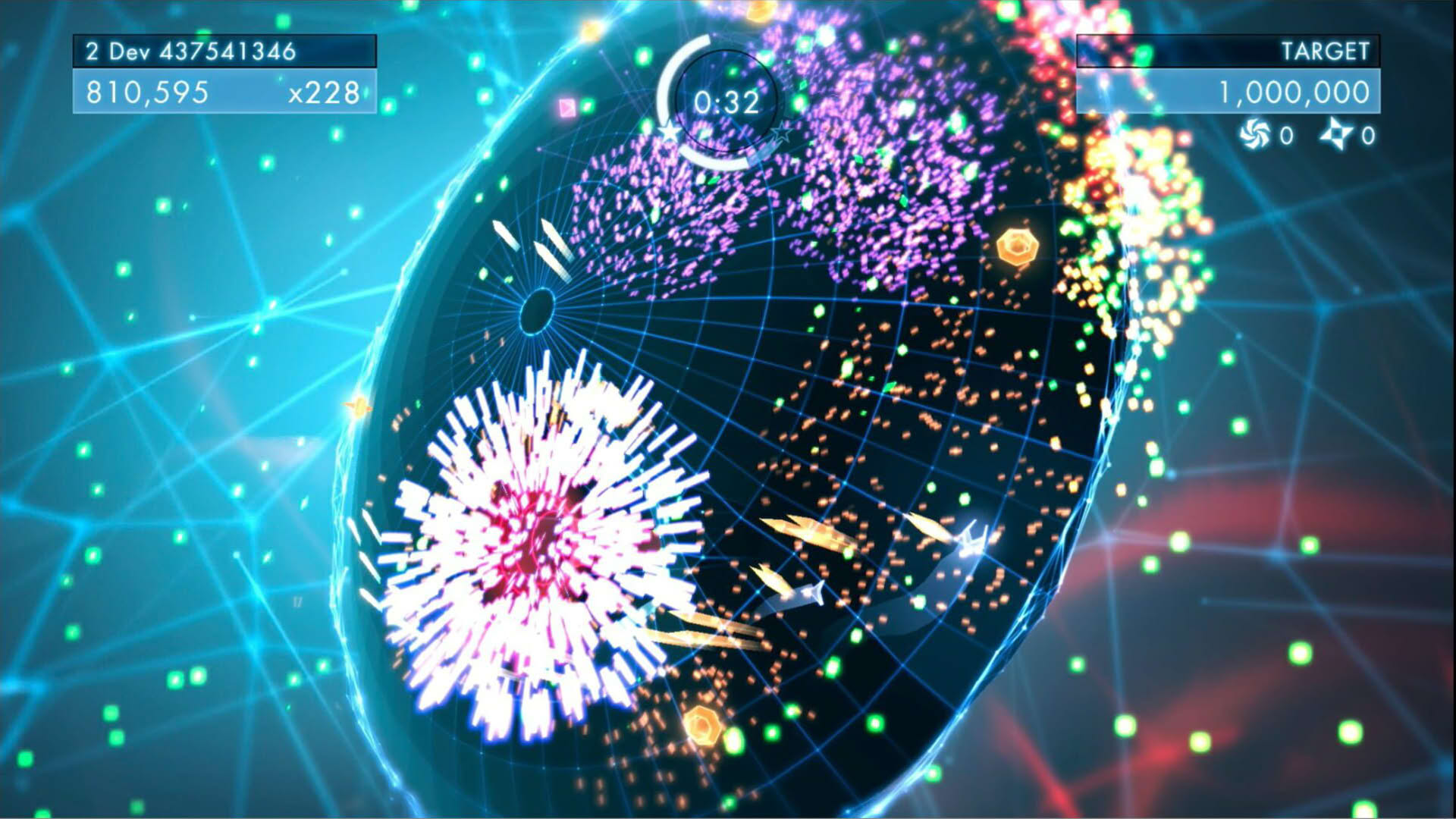 Screenshot for Geometry Wars 3: Dimensions