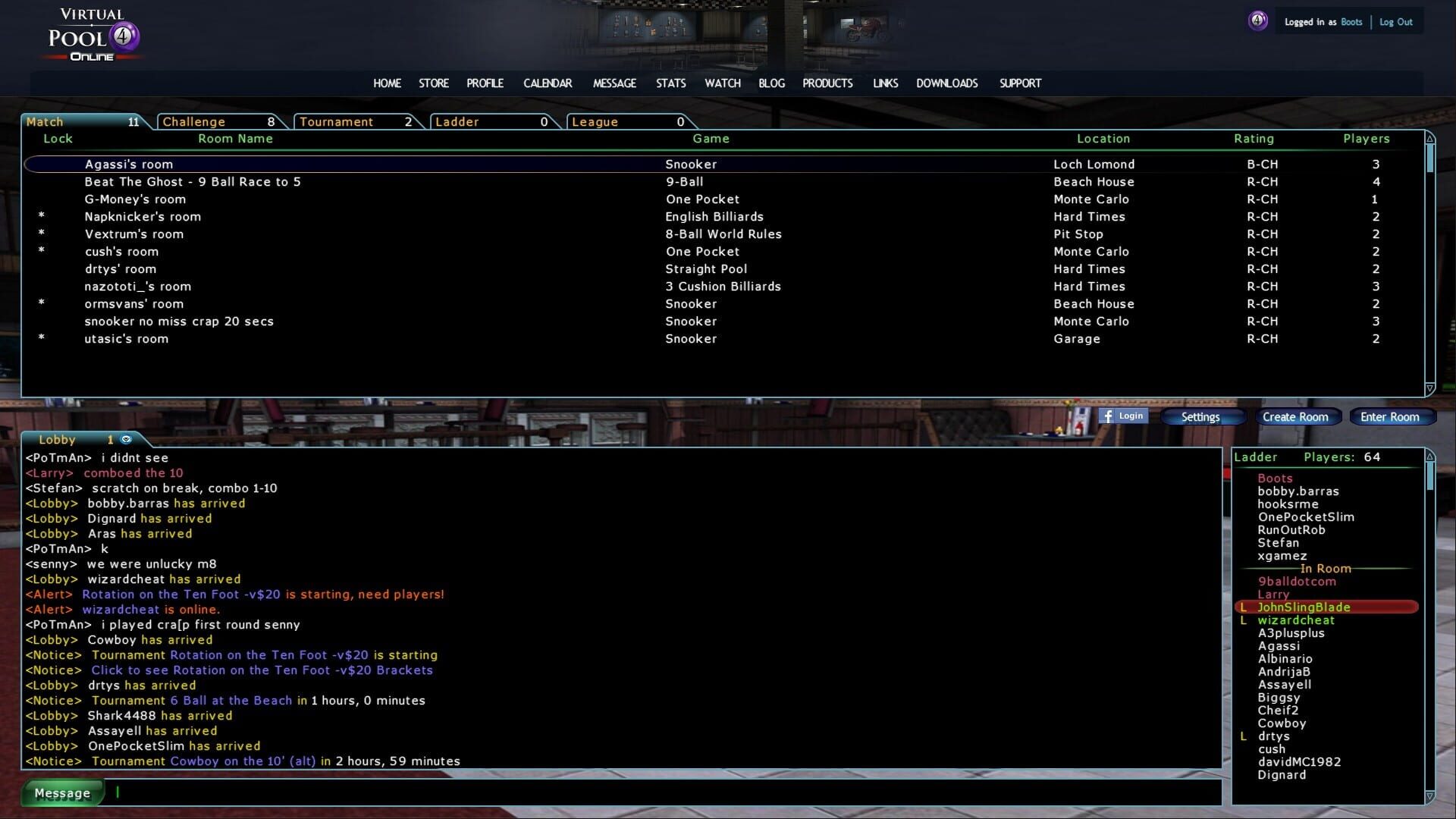 Screenshot for Virtual Pool 4 Online
