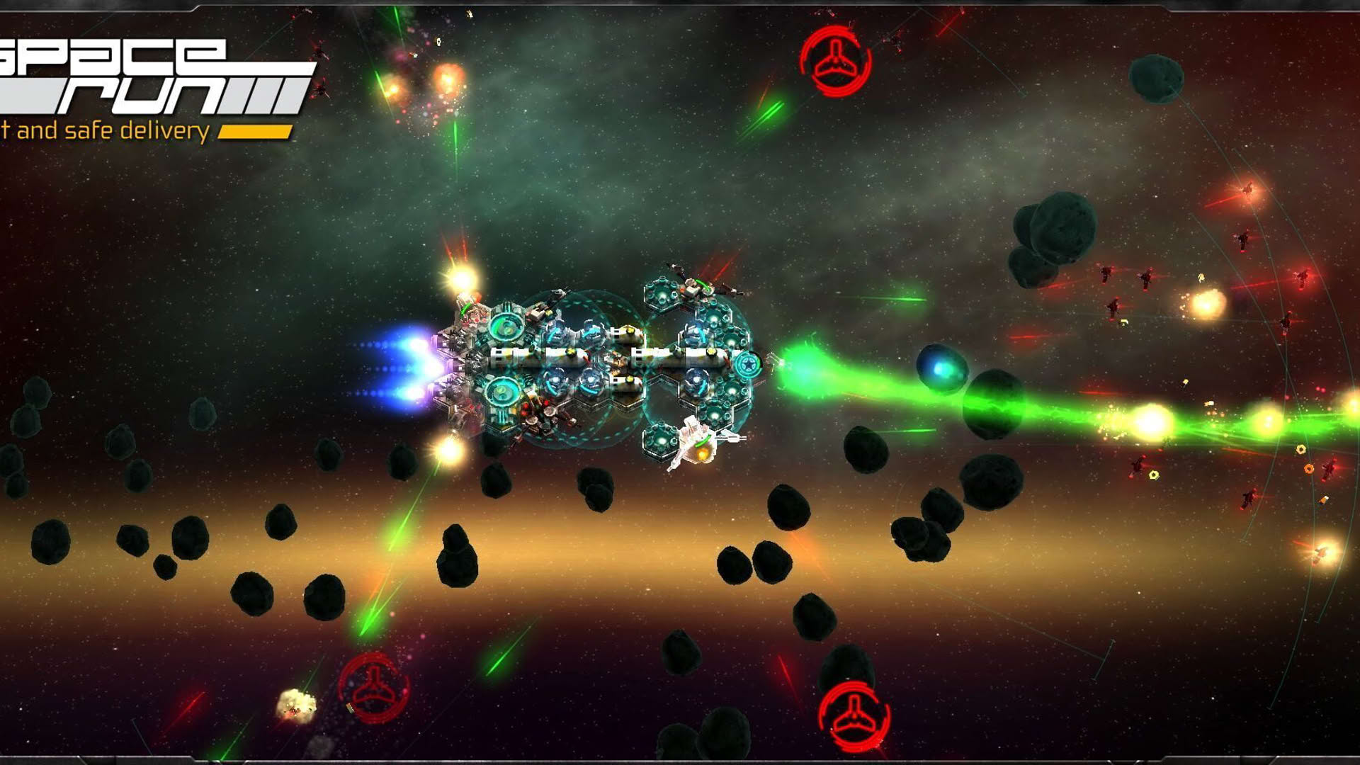Screenshot for Space Run: Fast and Safe Delivery