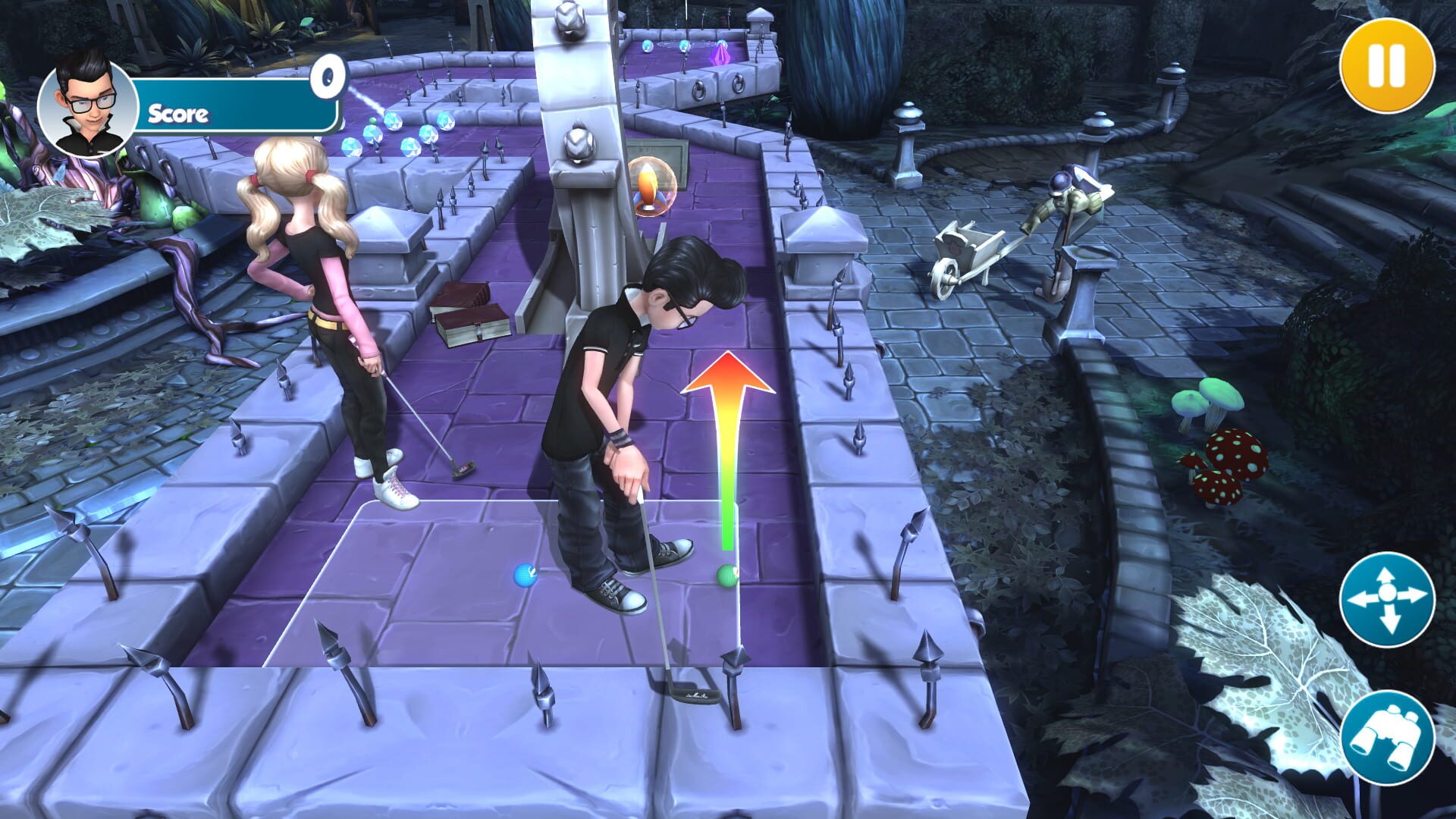 Screenshot for Infinite Minigolf