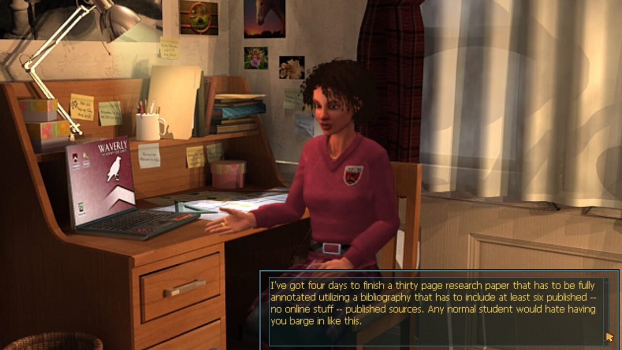 Screenshot for Nancy Drew: Warnings at Waverly Academy