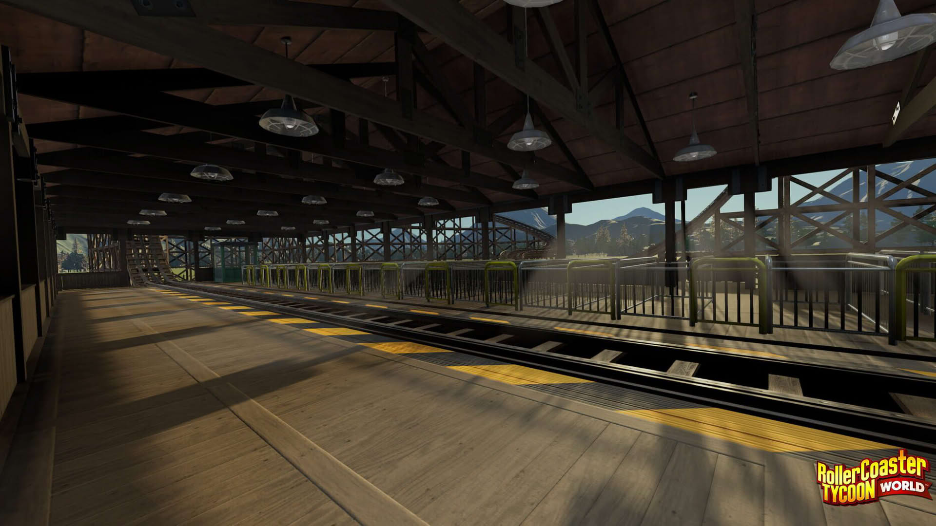 Screenshot for RollerCoaster Tycoon World