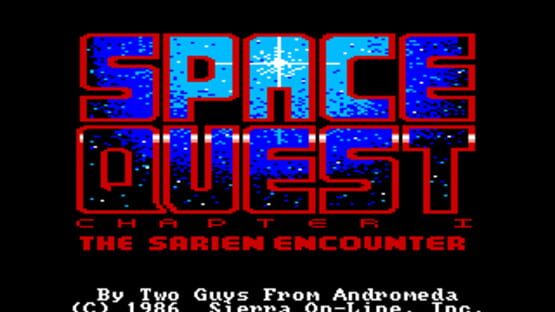 Screenshot for Space Quest: The Sarien Encounter
