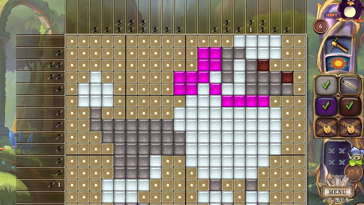 Screenshot for Fantasy Mosaics 27: Secret Colors