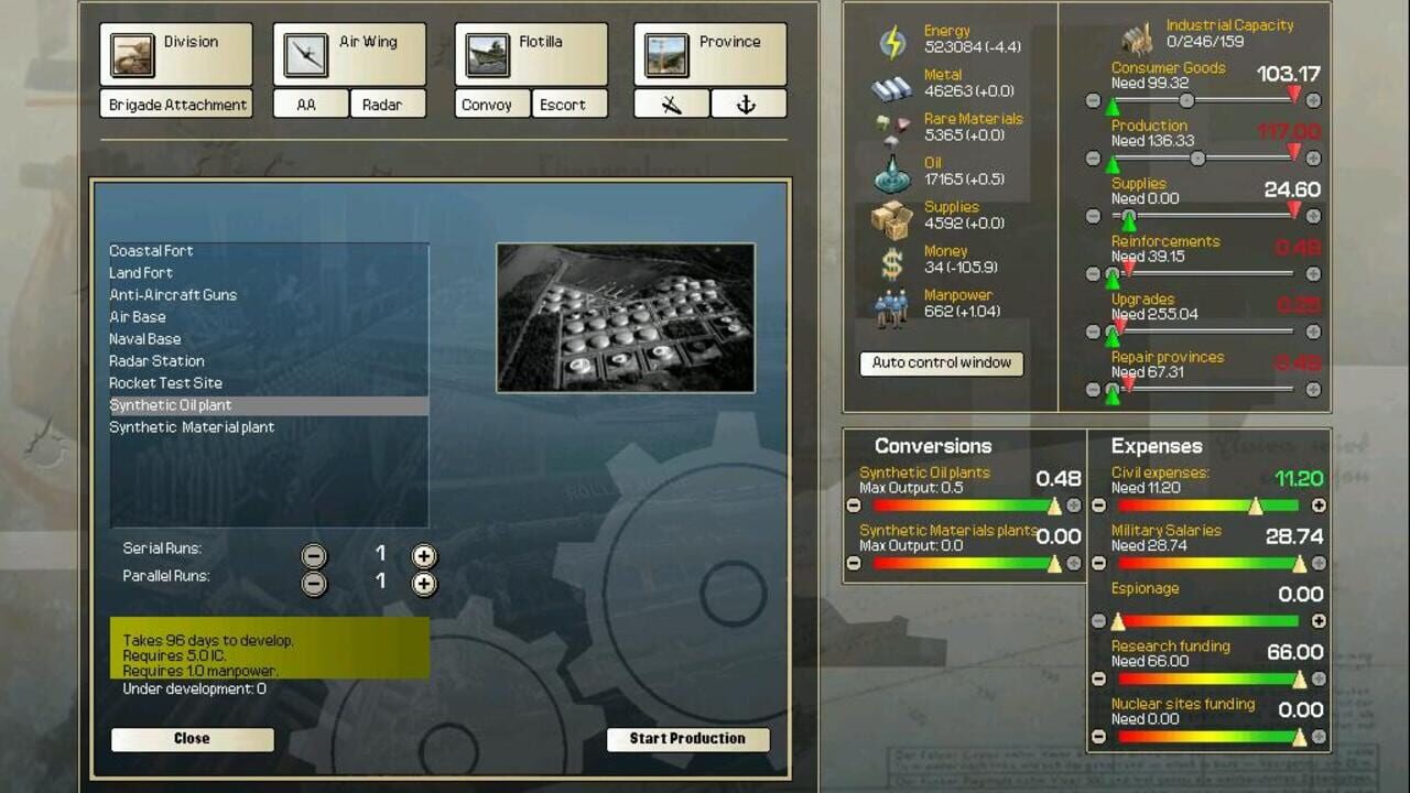 Screenshot for Arsenal of Democracy
