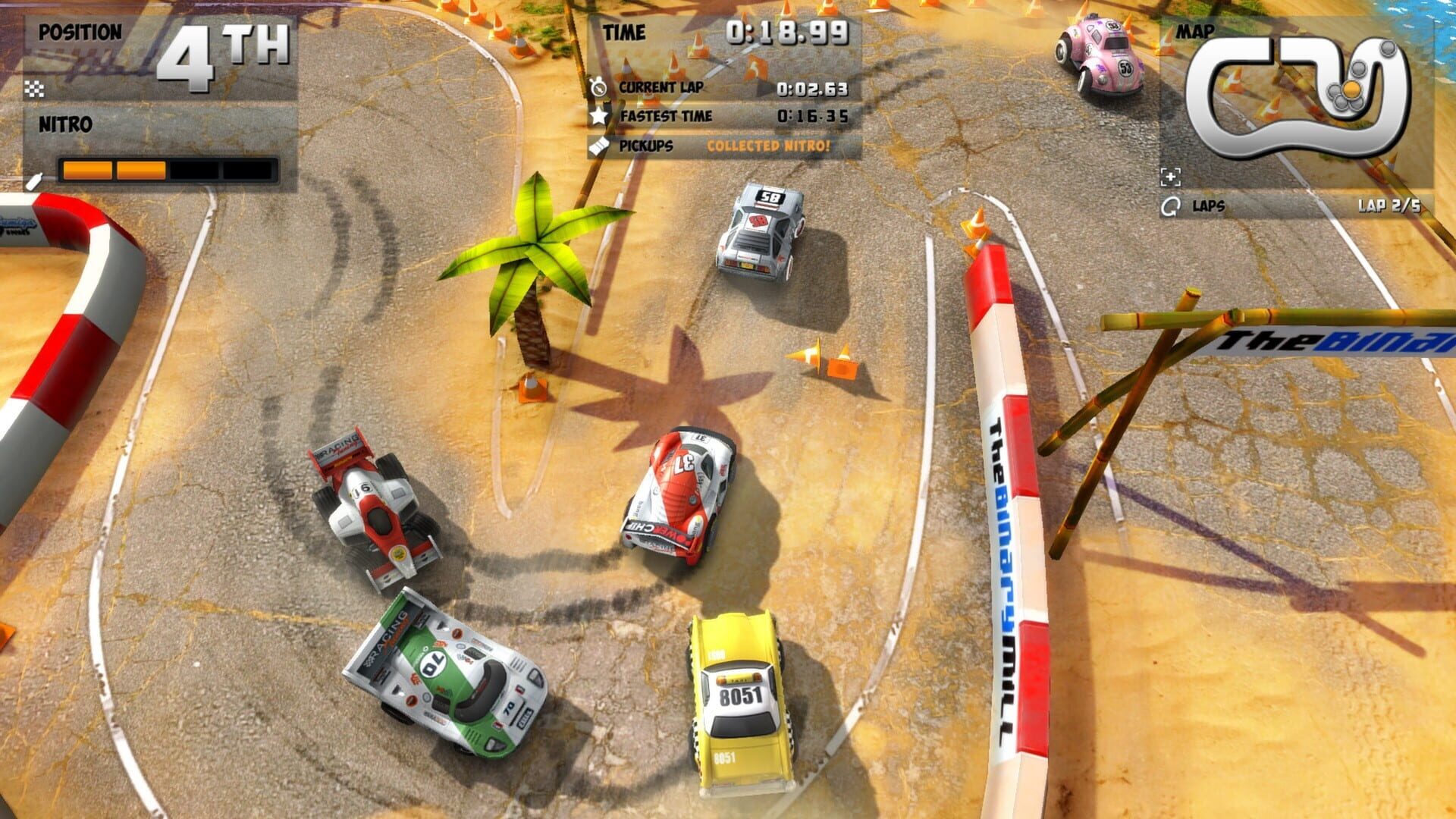 Screenshot for Mini Motor Racing EVO