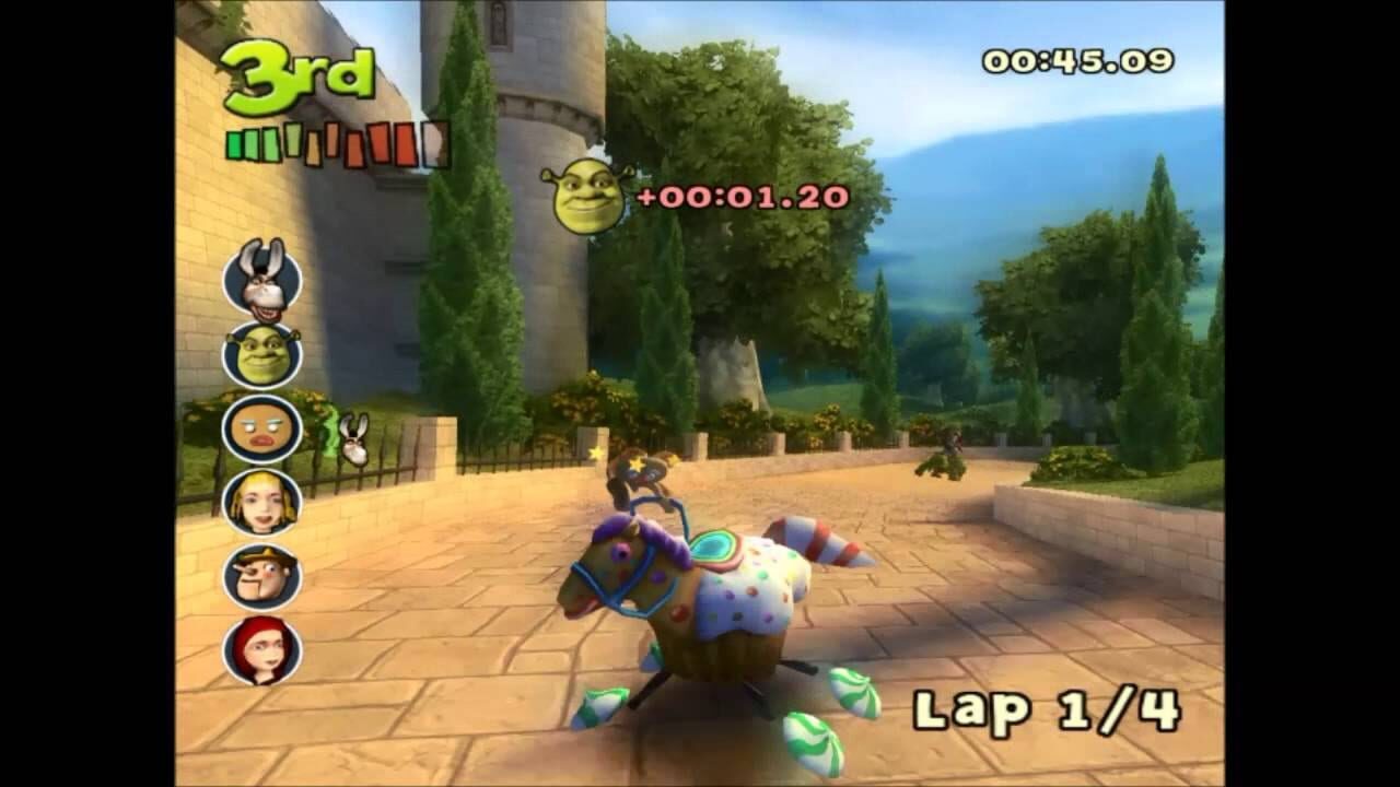 Screenshot for Shrek Smash n' Crash Racing
