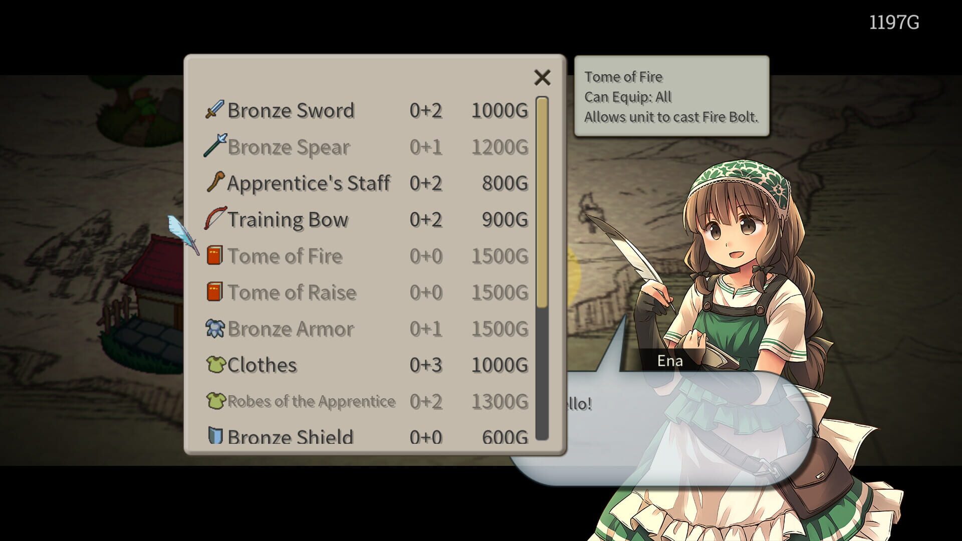 Screenshot for Magic Scroll Tactics