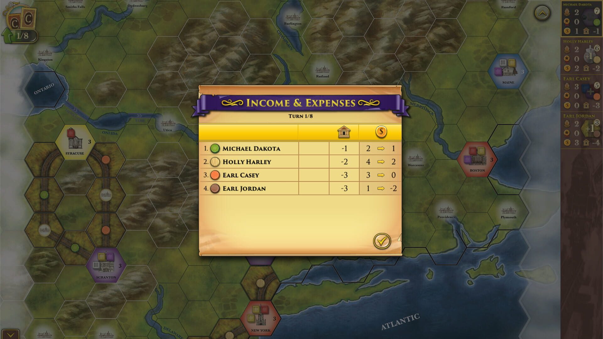 Screenshot for Steam: Rails to Riches