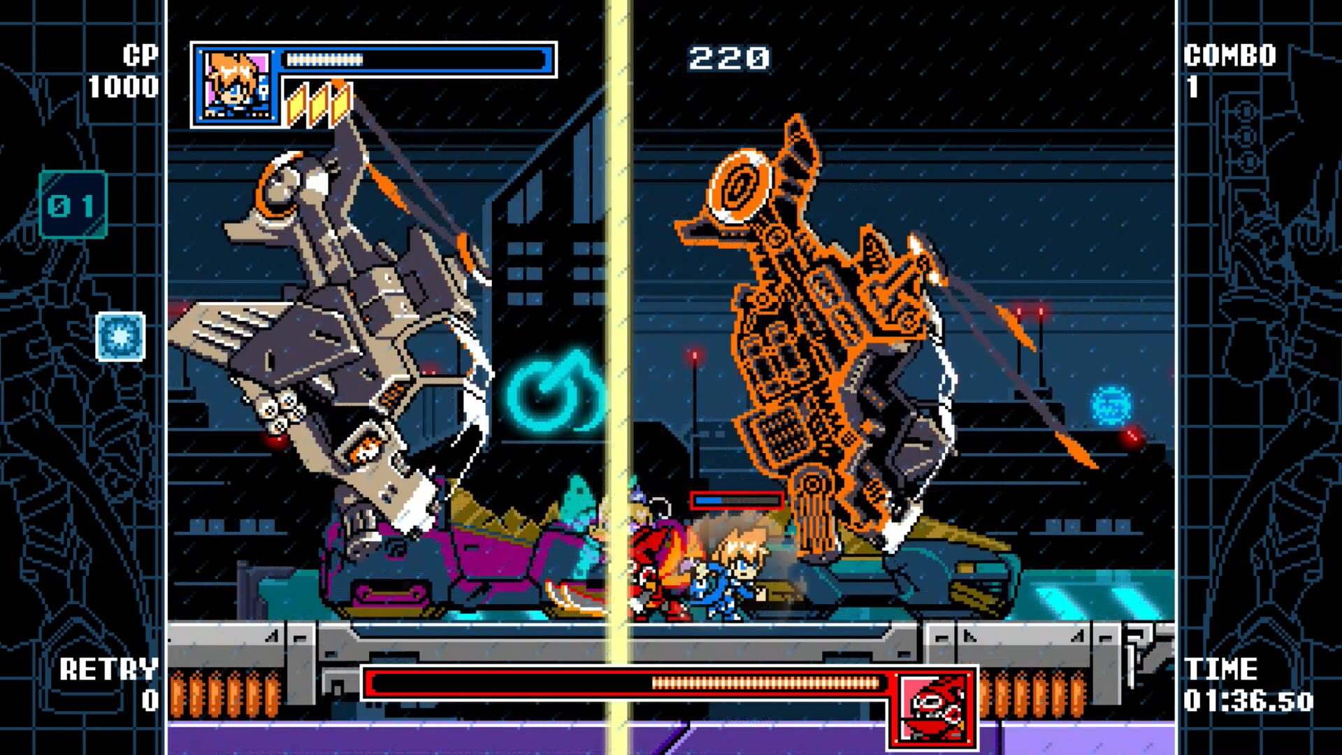 Screenshot for Mighty Gunvolt Burst