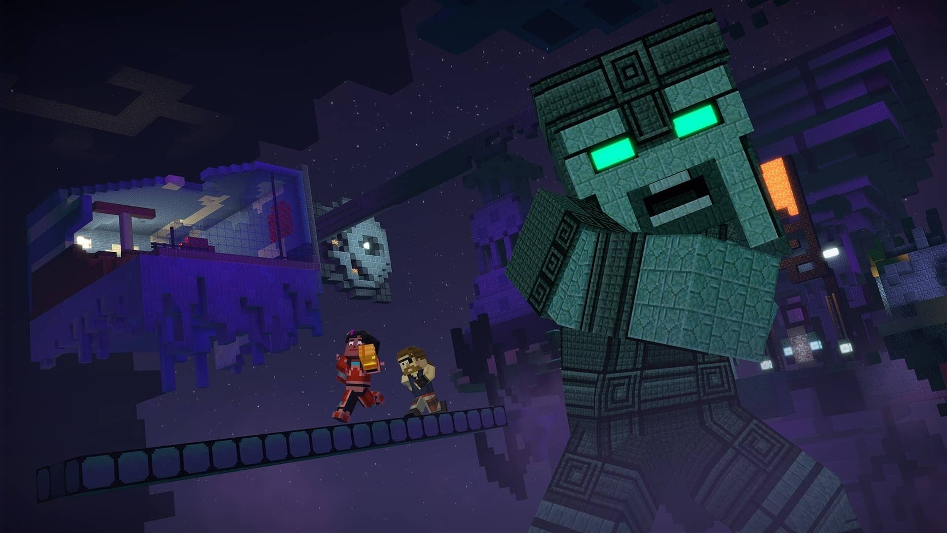 Screenshot for Minecraft: Story Mode Season Two - Episode 5: Above and Beyond