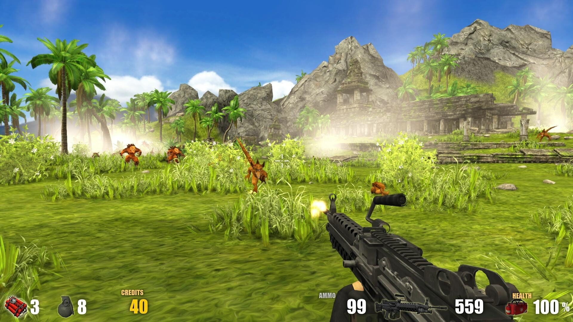 Screenshot for Action Alien: Tropical Mayhem