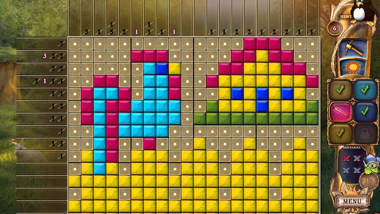Screenshot for Fantasy Mosaics 21: On the Movie Set