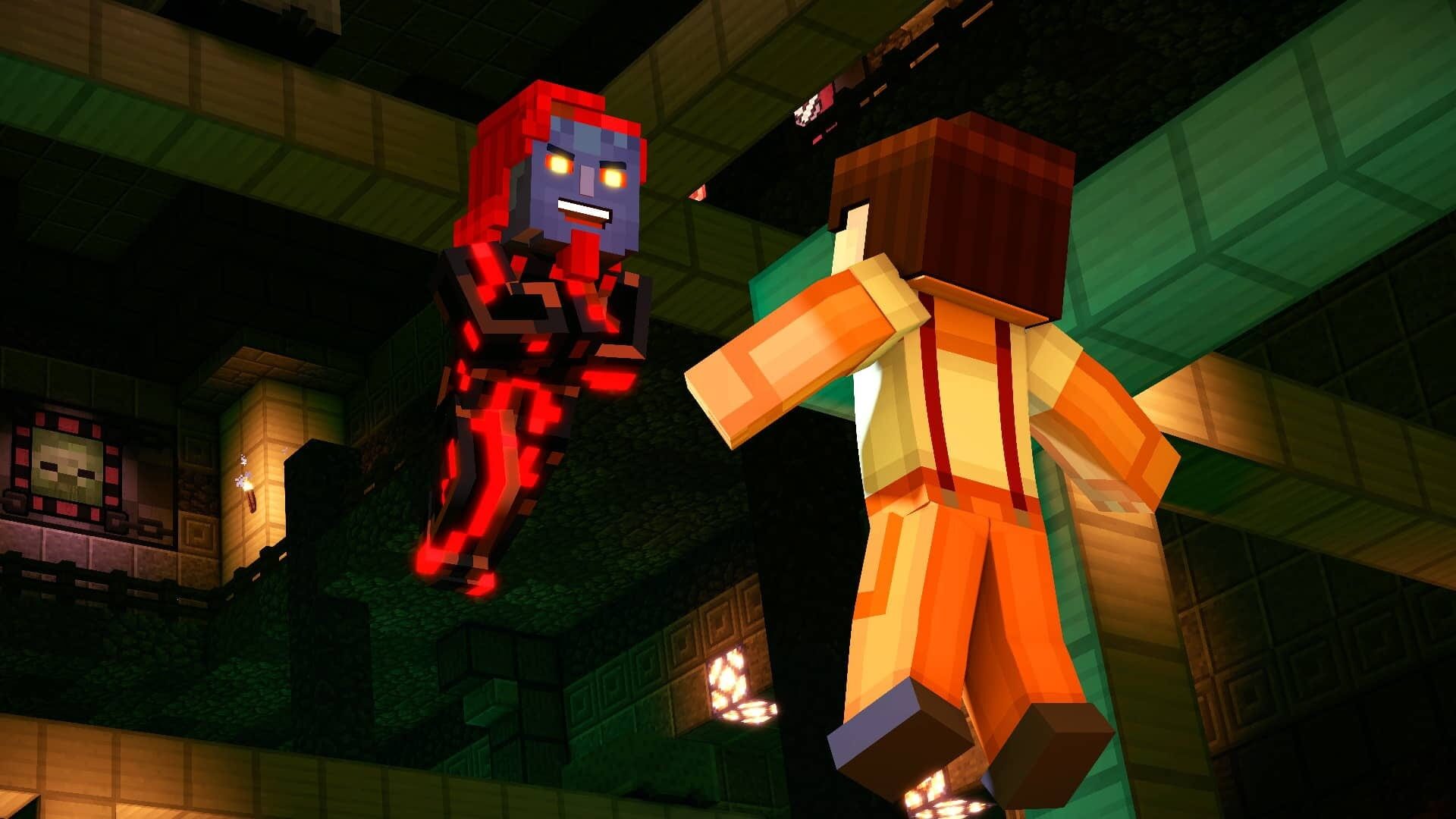 Screenshot for Minecraft: Story Mode Season Two - Episode 4: Below the Bedrock