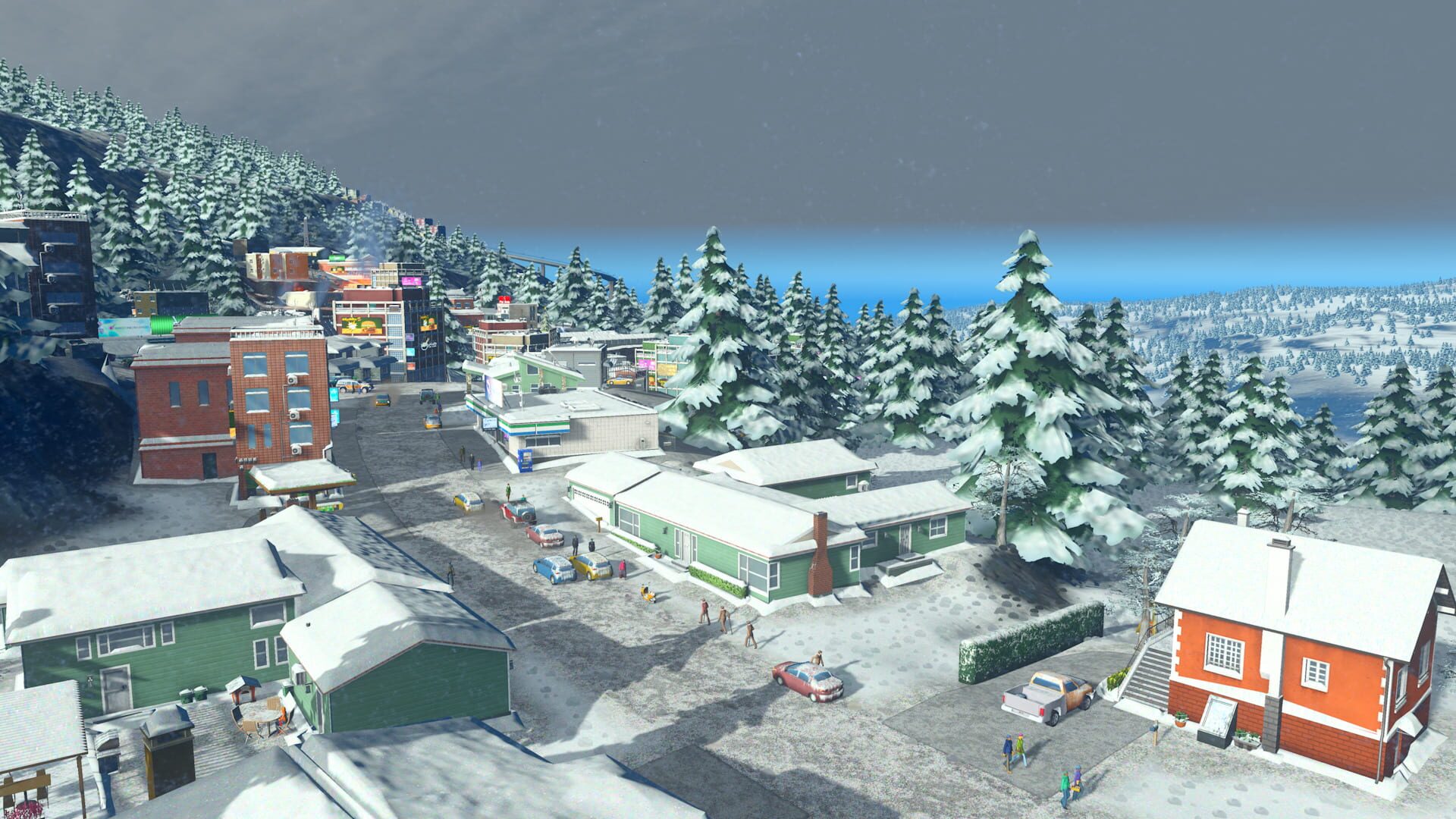 Screenshot for Cities: Skylines - Snowfall
