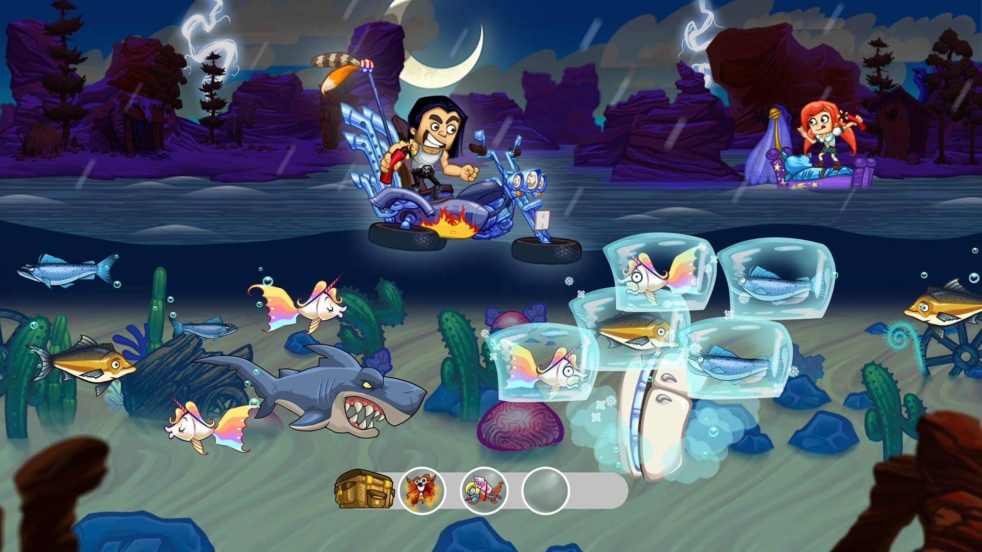 Screenshot for Dynamite Fishing: World Games