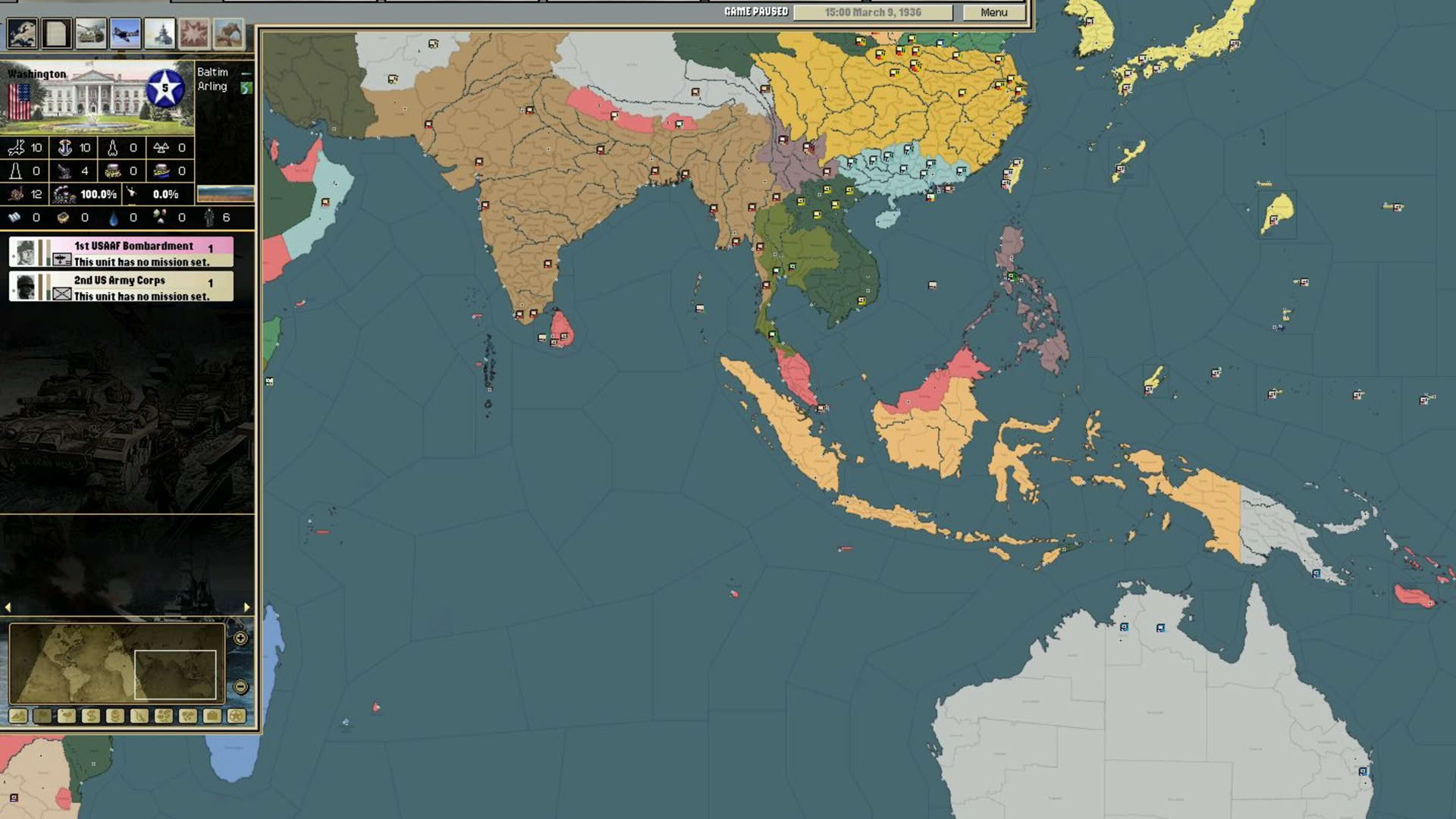 Screenshot for Darkest Hour: A Hearts of Iron Game