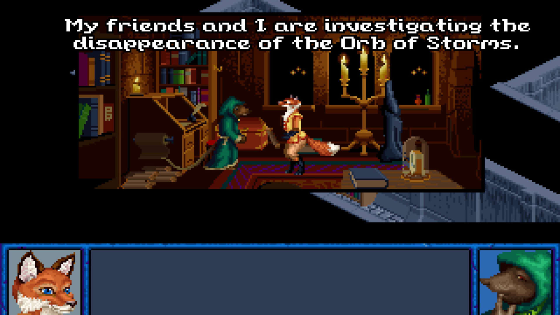 Screenshot for Inherit the Earth: Quest for the Orb