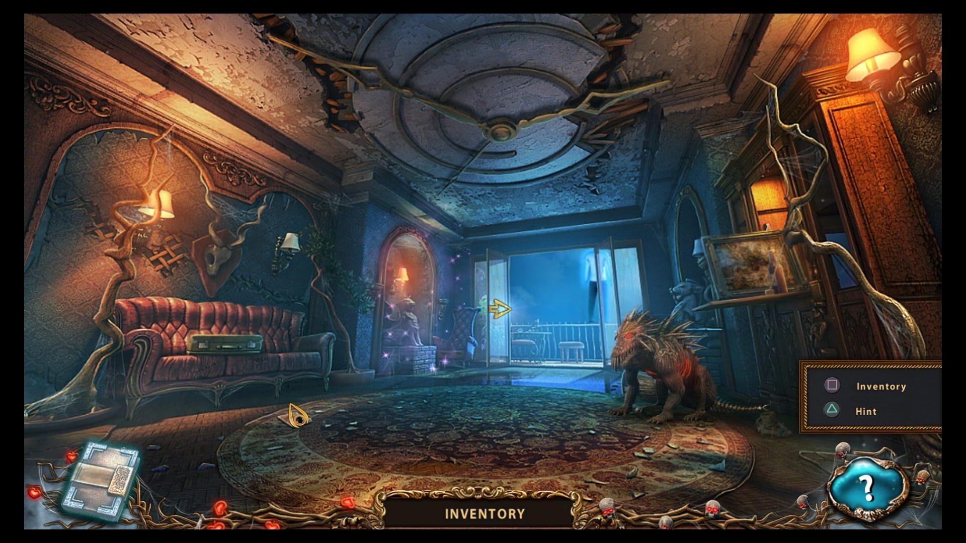 Screenshot for Sacra Terra: Kiss of Death