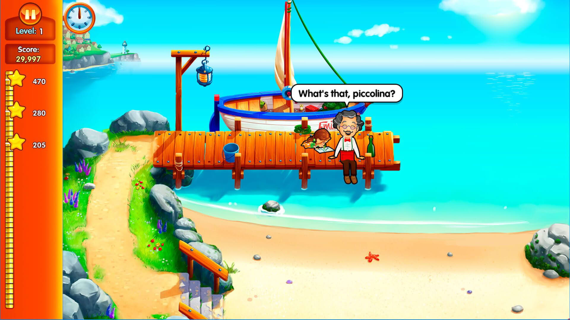 Screenshot for Delicious: Emily's Message in a Bottle