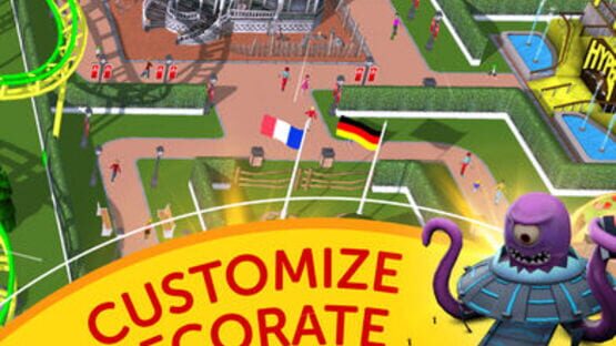 Screenshot for RollerCoaster Tycoon Touch