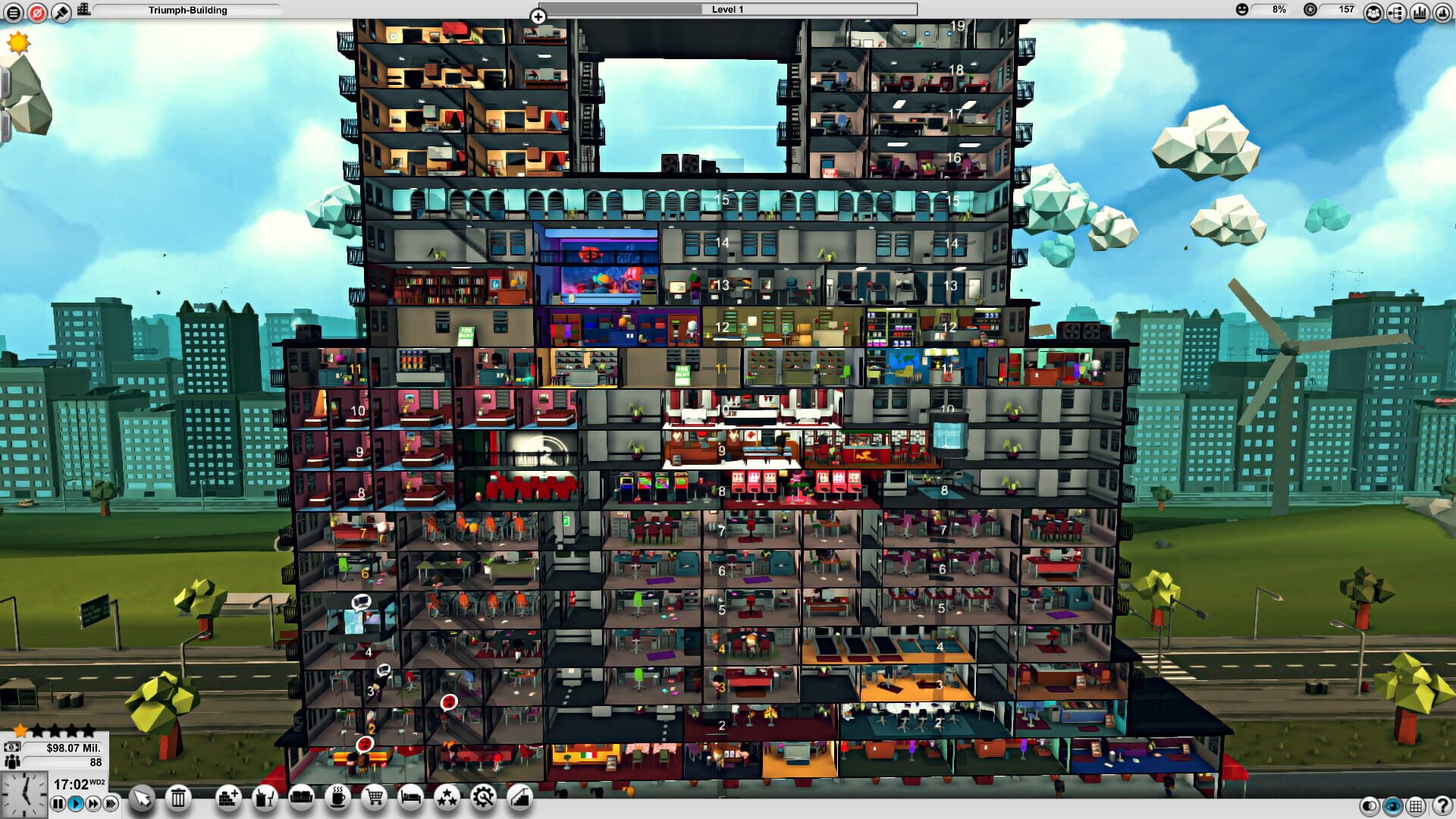 Screenshot for Mad Tower Tycoon