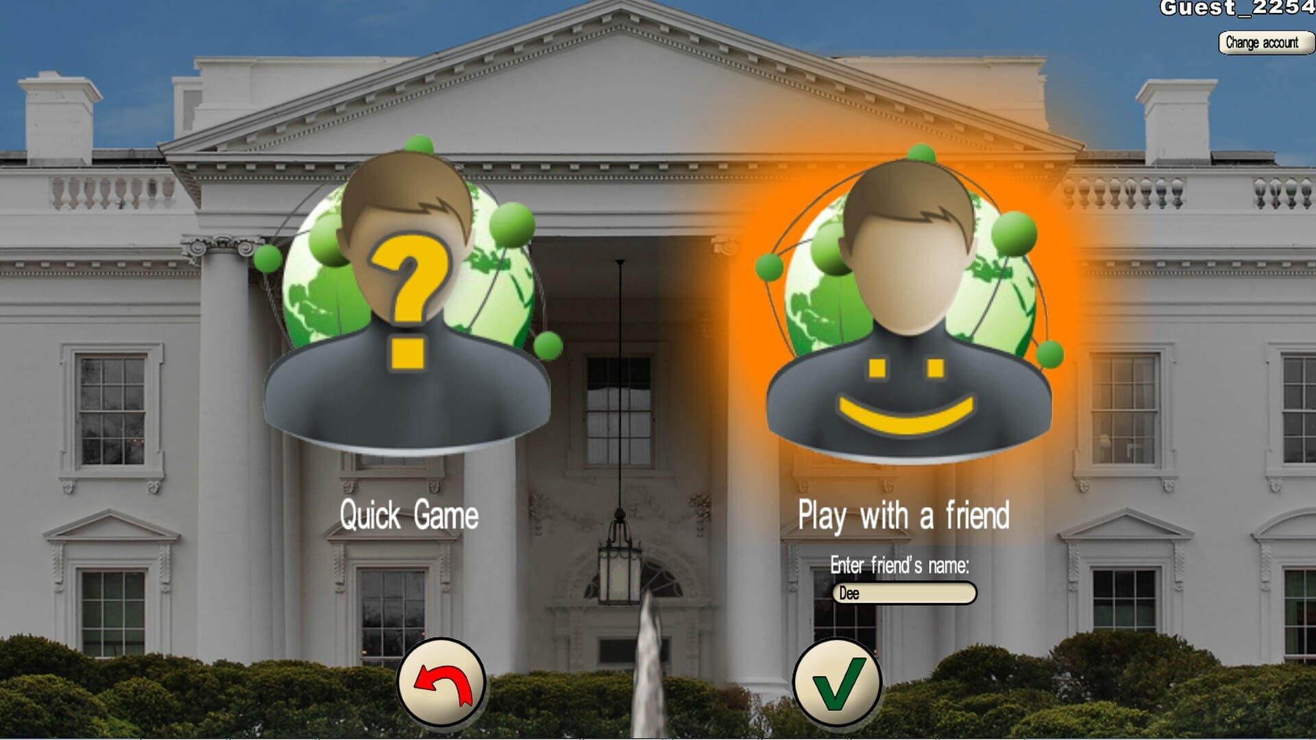 Screenshot for The Race for the White House 2016