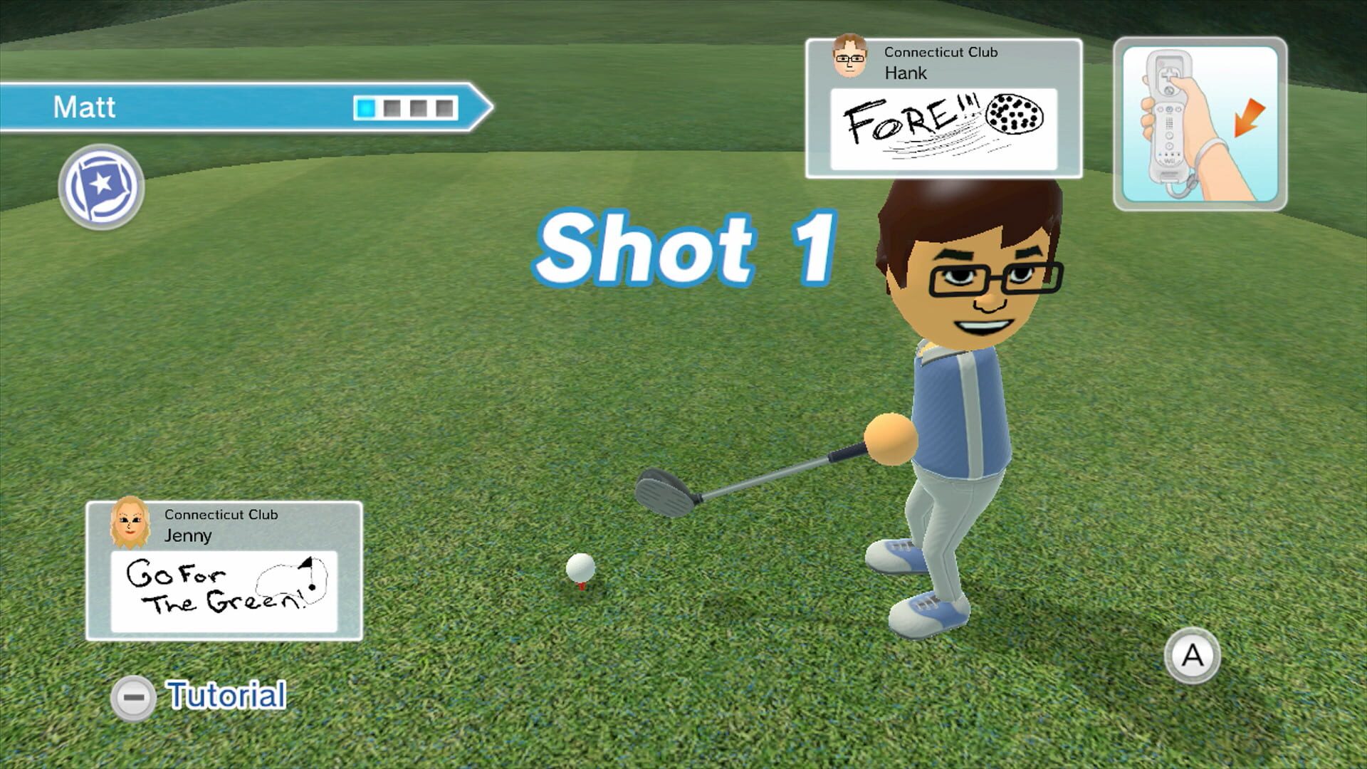 Screenshot for Wii Sports Club: Golf