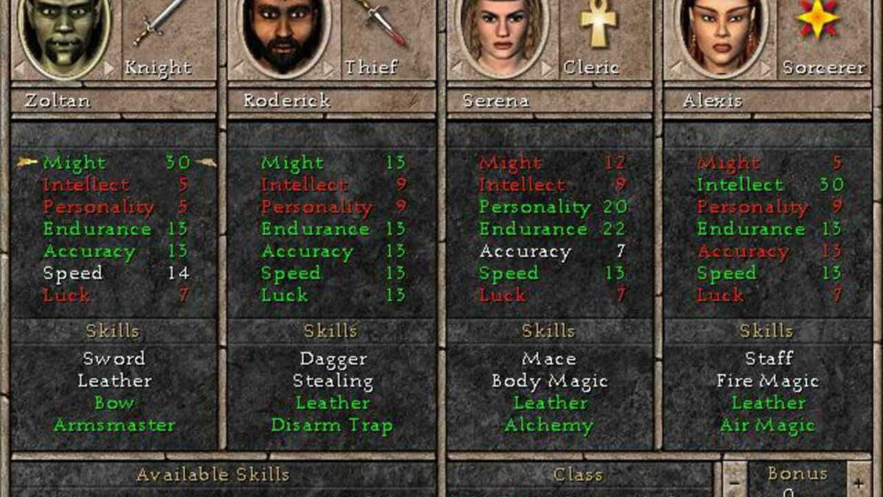 Screenshot for Might and Magic VII: For Blood and Honor