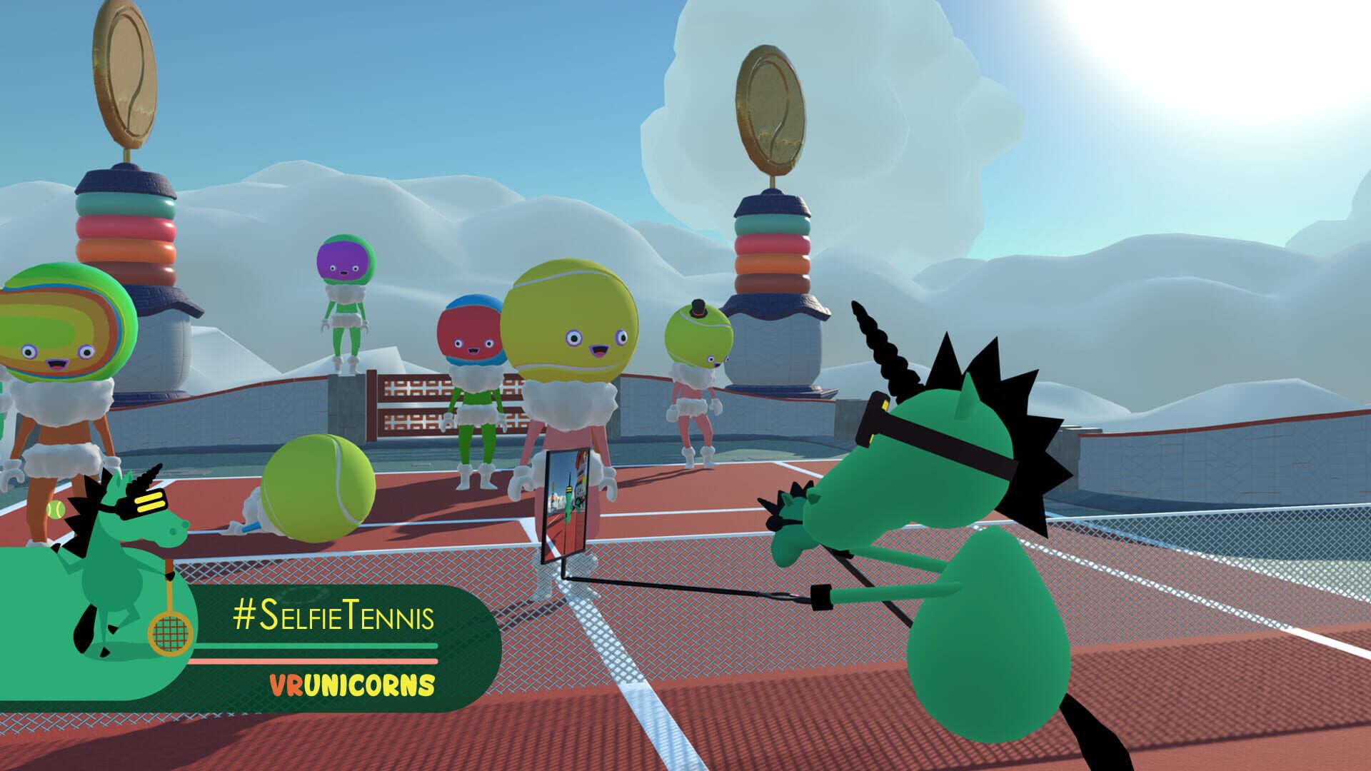 Screenshot for #SelfieTennis