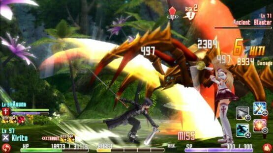 Screenshot for Sword Art Online: Hollow Fragment
