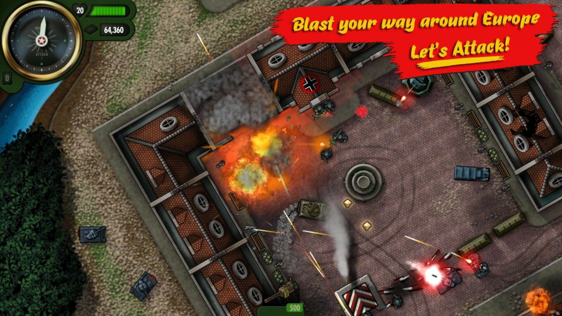 Screenshot for iBomber Attack