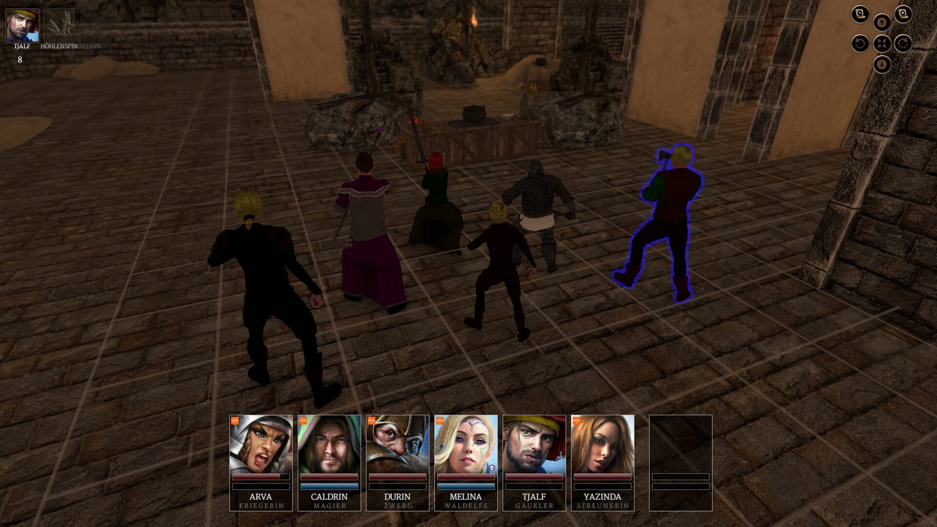 Screenshot for Realms of Arkania: Star Trail