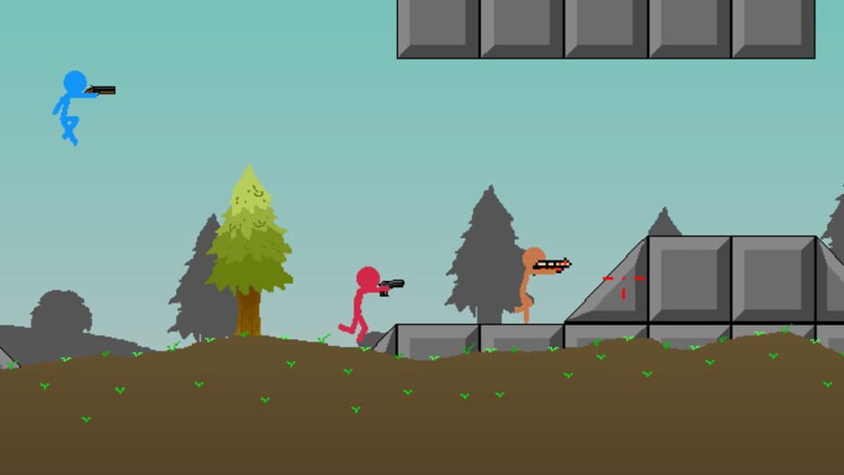 Screenshot for Boring Man: Online Tactical Stickman Combat