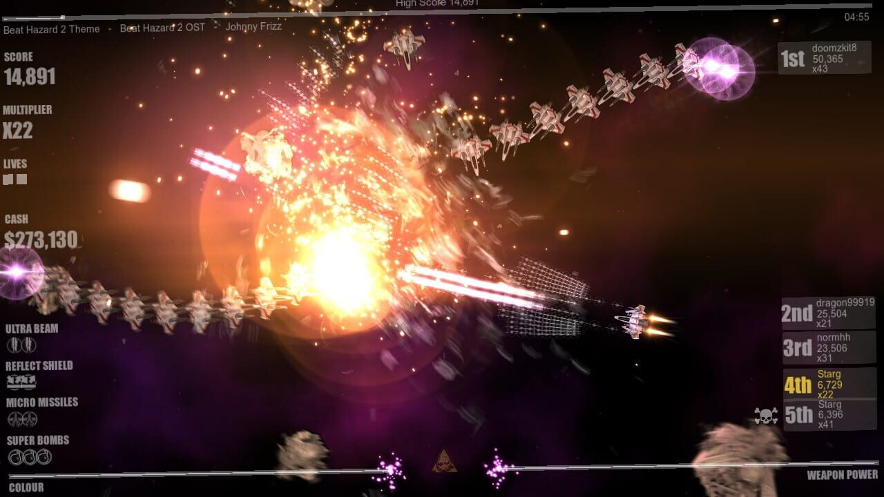 Screenshot for Beat Hazard 2