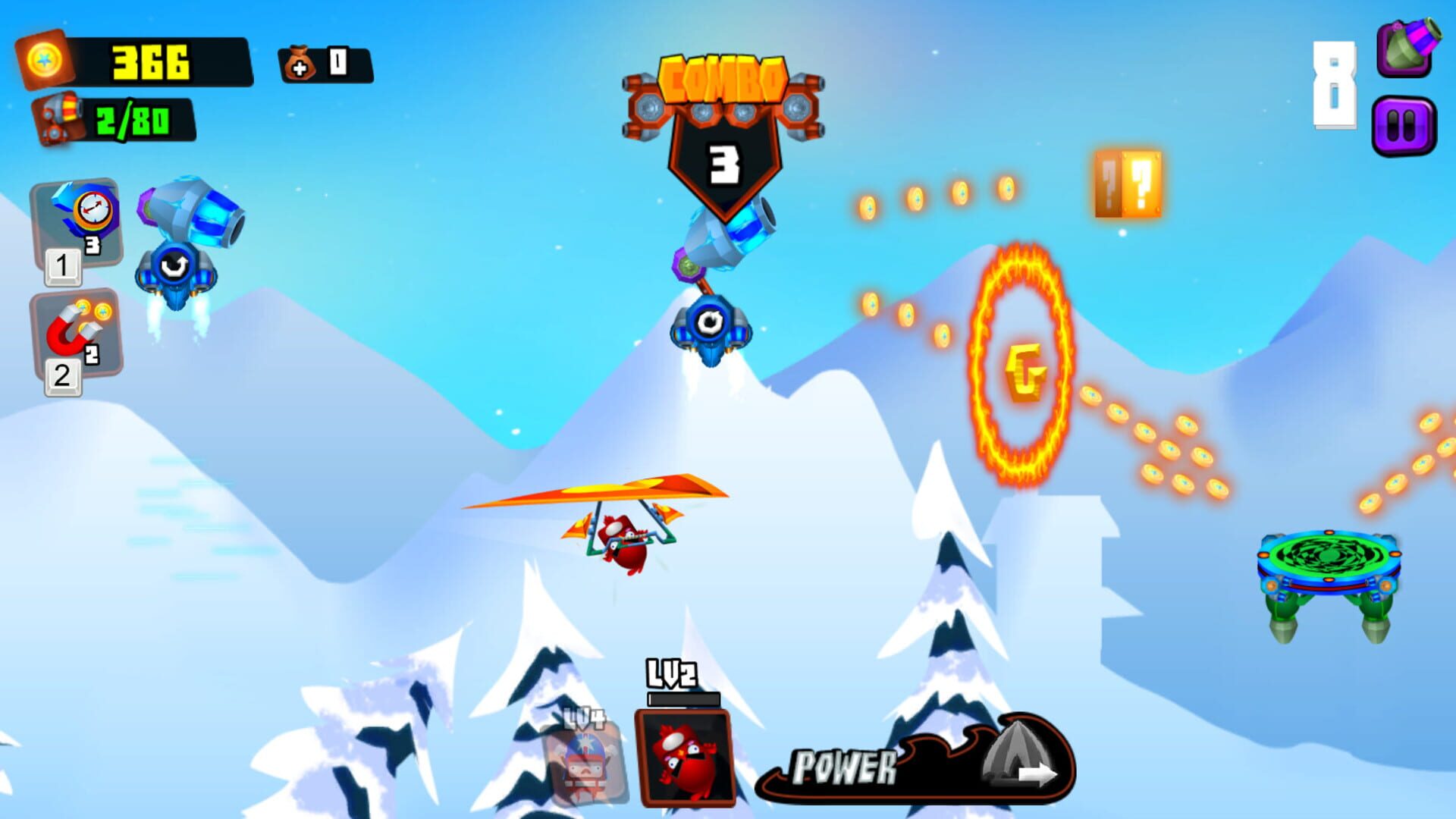 Screenshot for Galaxy Cannon Rider