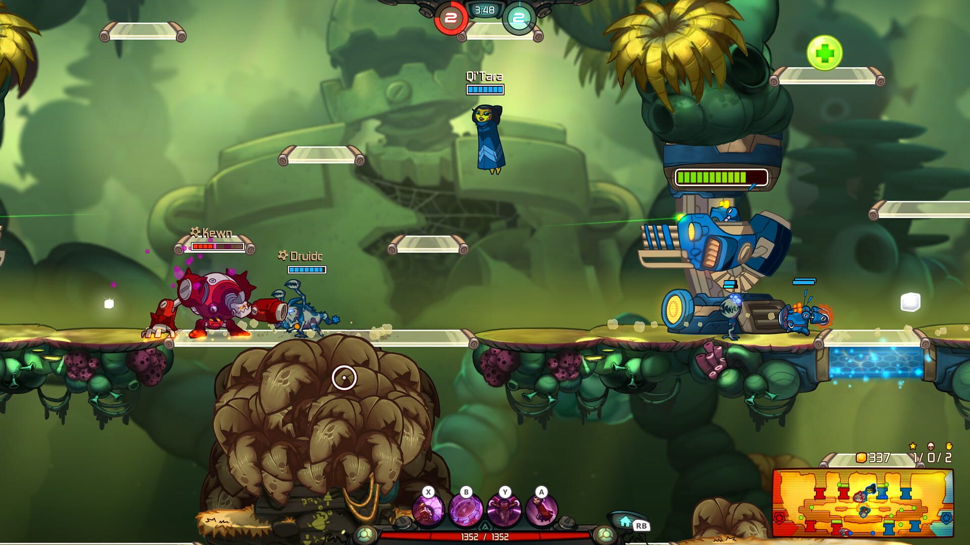 Screenshot for Fully Loaded Collector's Pack - Awesomenauts Assemble! Game Bundle