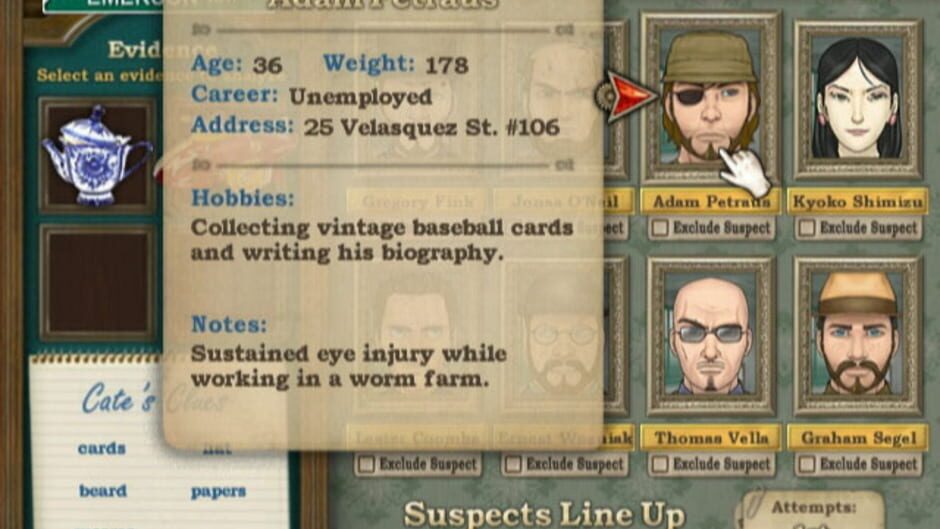 Screenshot for Cate West: The Vanishing Files