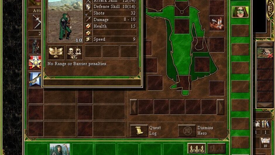 Screenshot for Heroes Chronicles: Clash of the Dragons