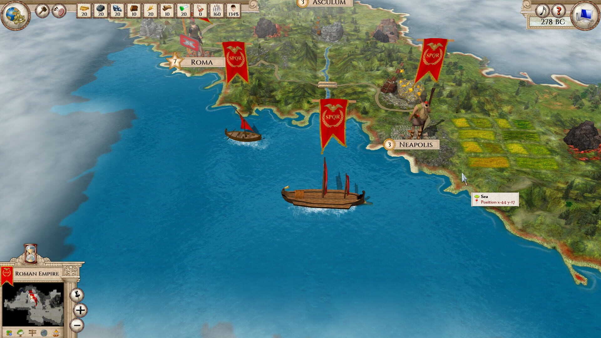Screenshot for Aggressors: Ancient Rome